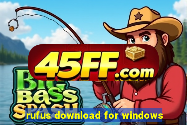 rufus download for windows